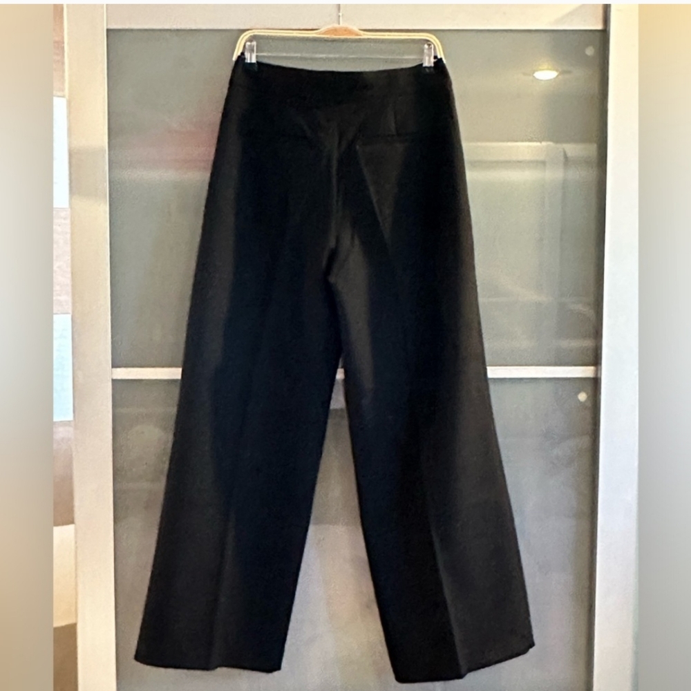 Zara Black Wide Leg Pants Jumpsuits - Picture 9 of 9